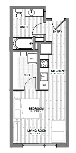 Floor plan Tabor - A