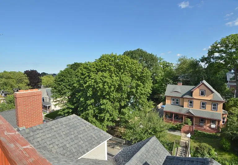 Spectacular view from roof deck