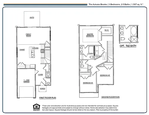 Floor plan Autumn Brooke