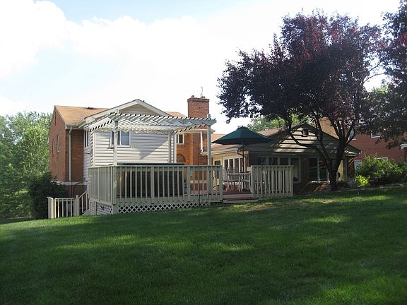 exterior back with deck 