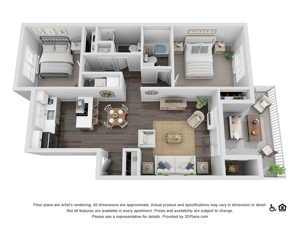 Floor plan B3