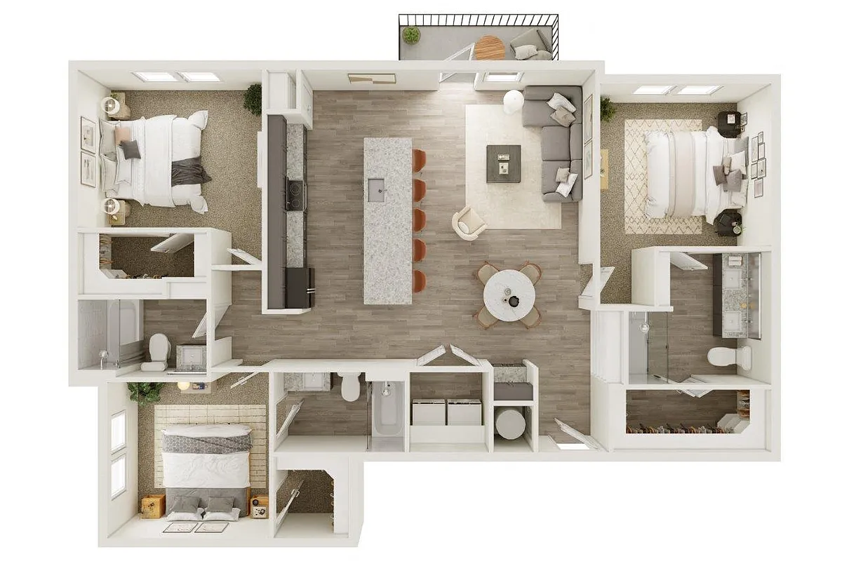 Floor plan C1