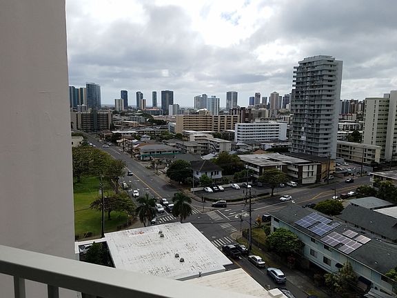 view from lanai of this rental