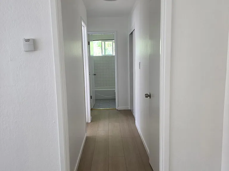 Hallway to rooms