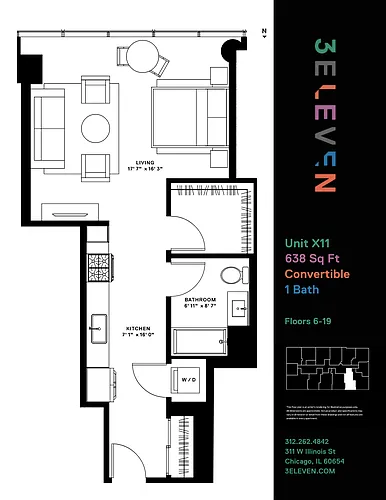 Floor plan 811