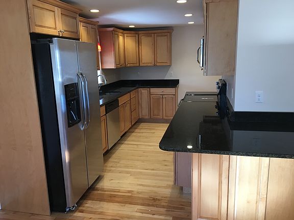 Kitchen and eating area