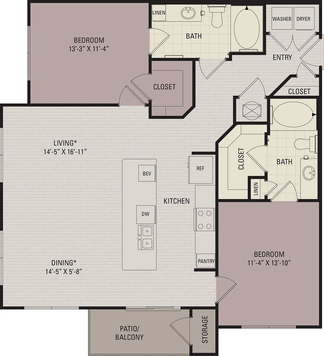 Floor plan C3B