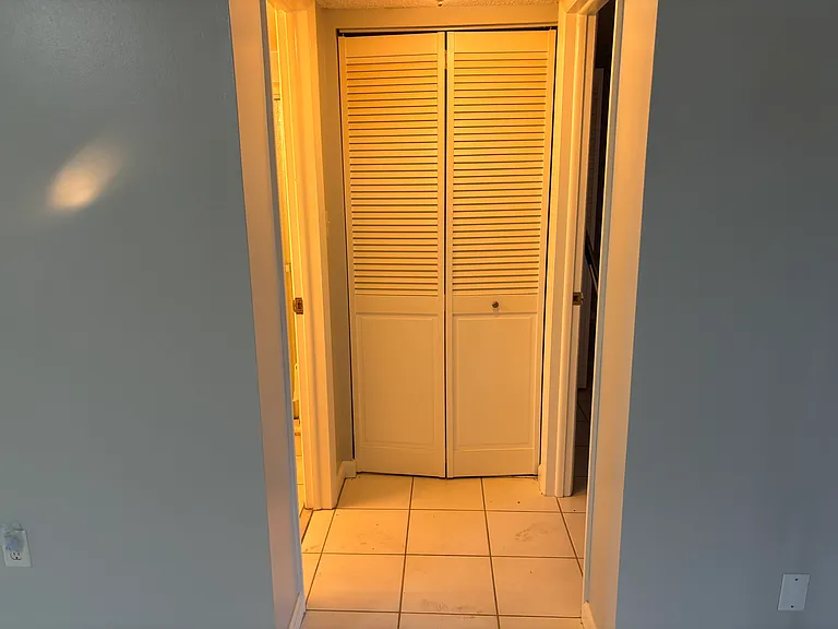 Hall closet
