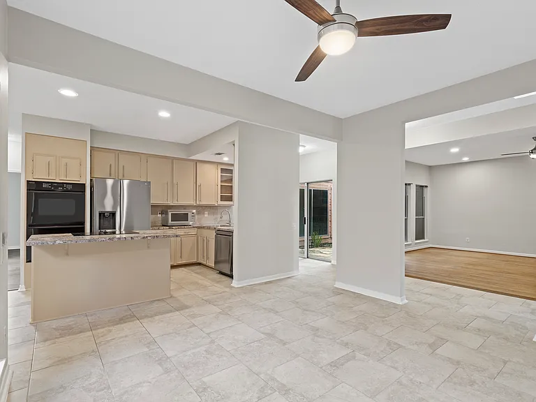 Dining Room into Kitchen