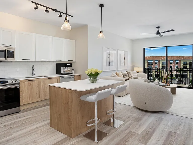 Discover a home with ample natural light and wood floors
