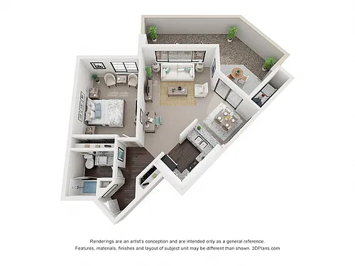 Floor plan Sunrise