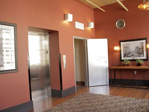 Elevators on second floor