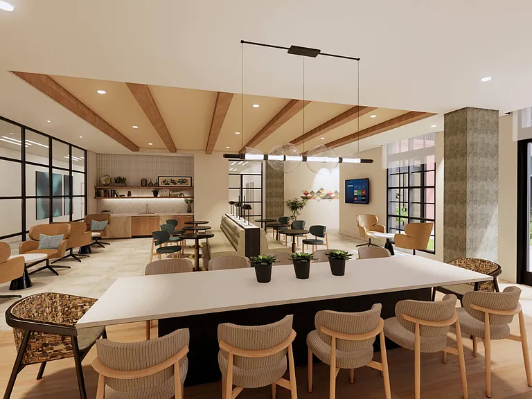Settle in, catch your favorite shows, or gather with friends in a club room built for connection.