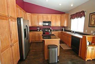 Great Kitchen with Island and Nice Cabinetry