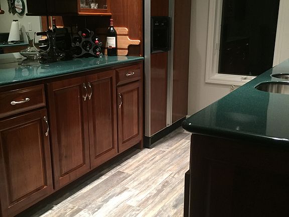 Plank Tile Flooring in Bar