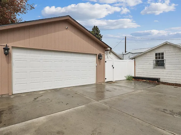 Two-car garage