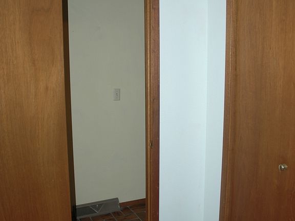 Half bath off entry area