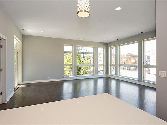 Bright open plan living rooms