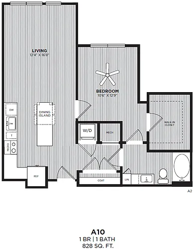 Floor plan A10