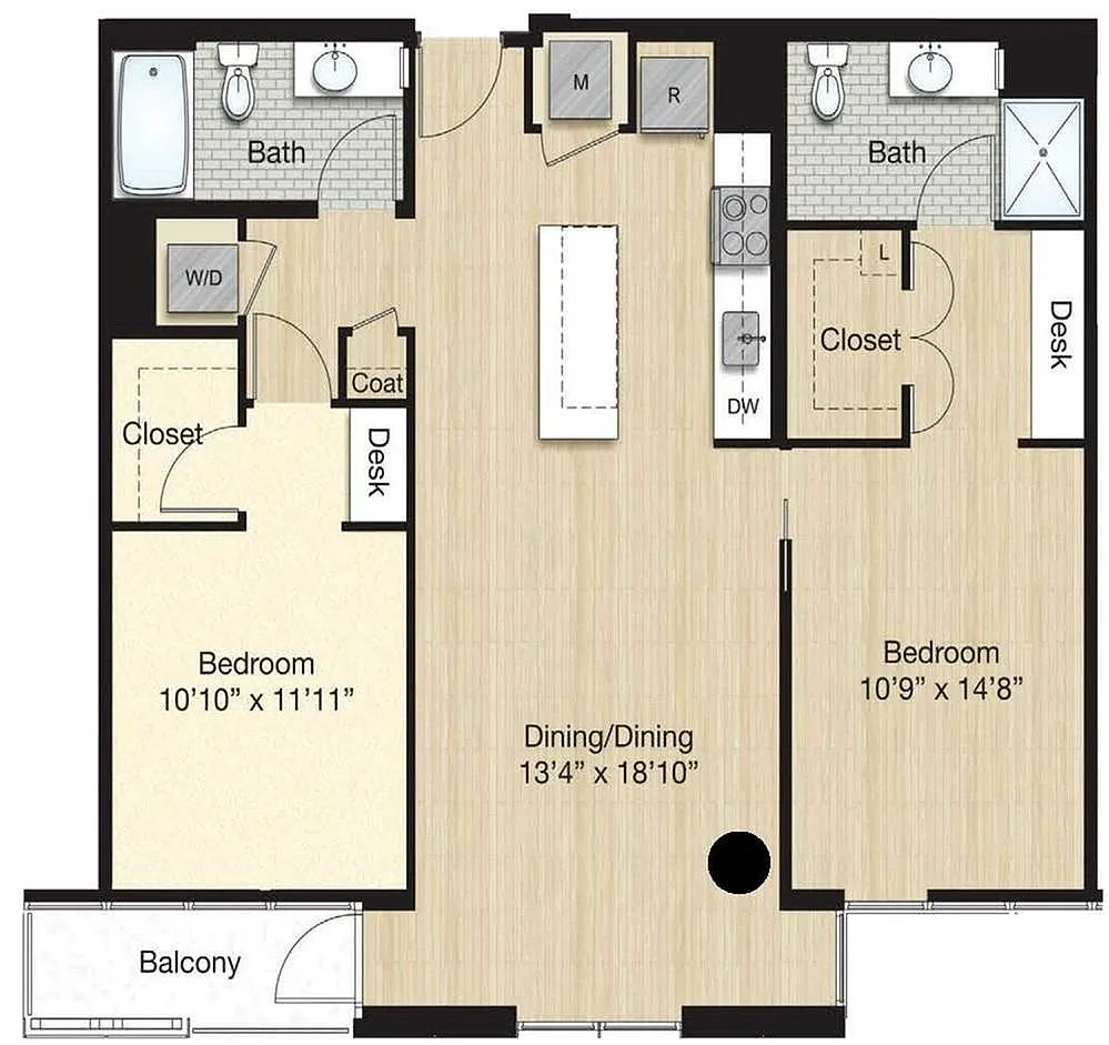 Floor plan Tier 67.0