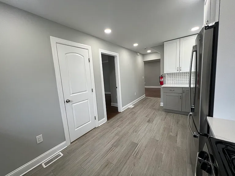 Large Kitchen with Stainless steel appliances