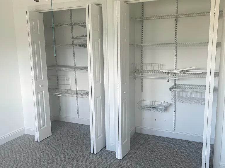 Bedroom #2 closets