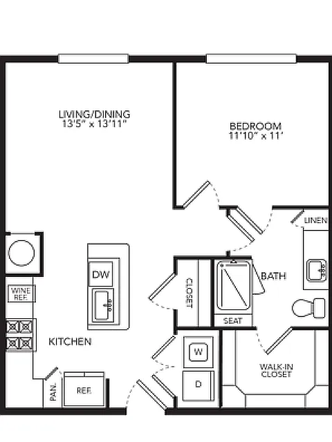 Floor plan A2B