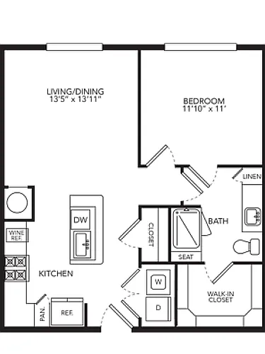 Floor plan A2B