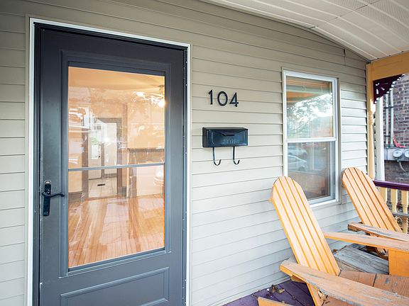 quiet front porch overlooking the peaceful street