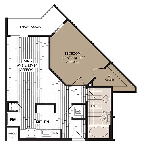 Floor plan A2 Essential Housing