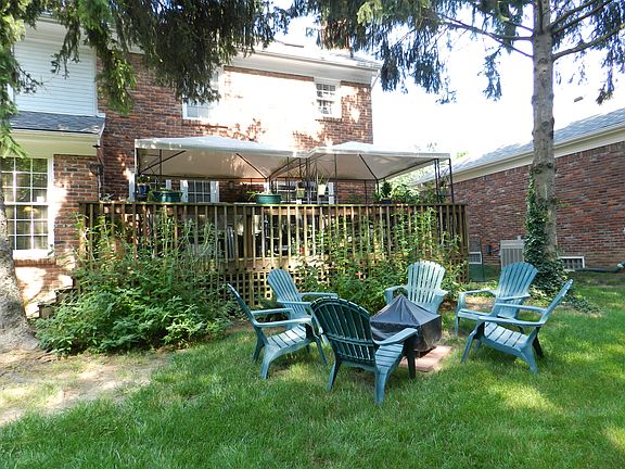 Rear Deck and fire pit