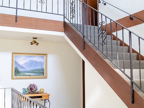 Upstairs entry to your private retreat.>