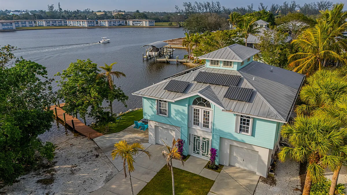 On the bay with multiple places to enjoy sunsets. - 1555 Airway Dr