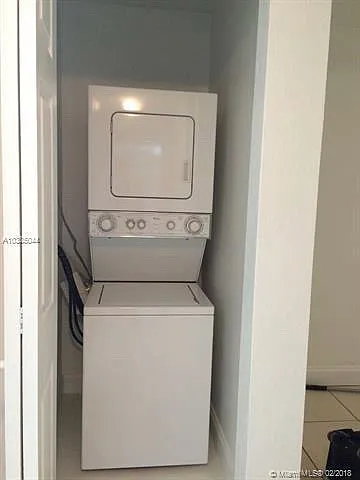 washer and dryer INSIDE unit - 265 SW 7th St #203
