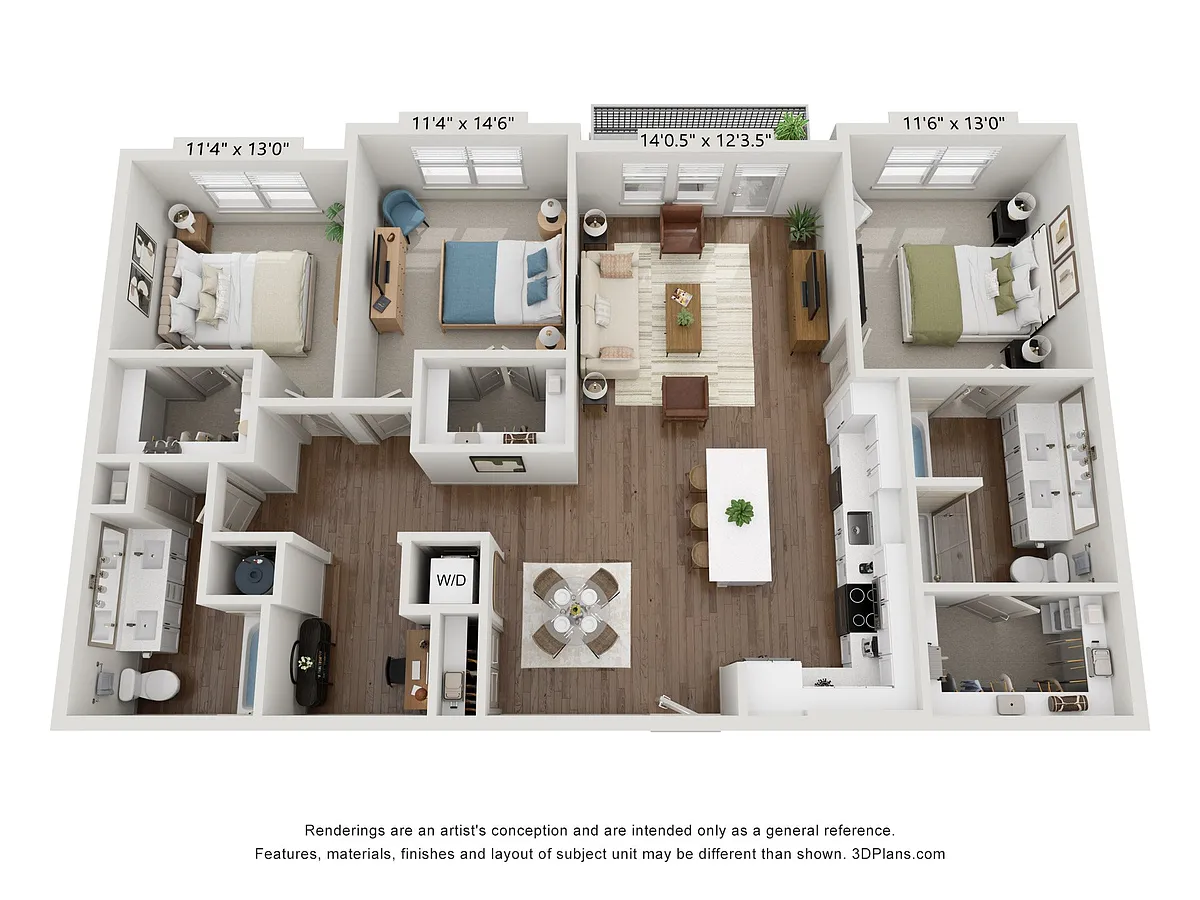Floor plan C1
