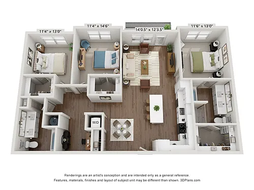 Floor plan C1