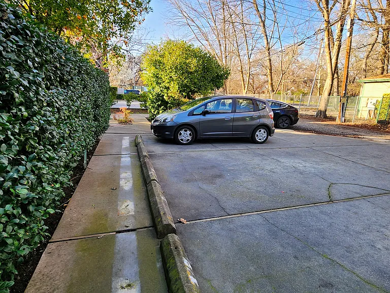 Off-Street Assigned parking space.
