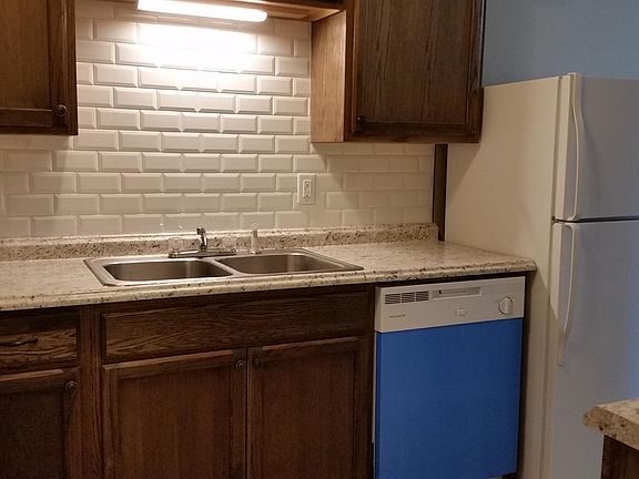 Kitchen view from hallway