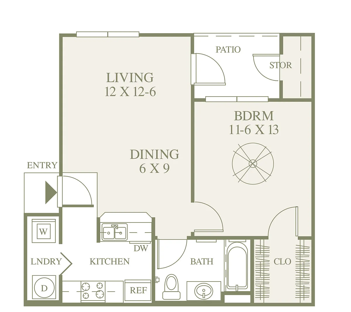 Floor plan The Alameda