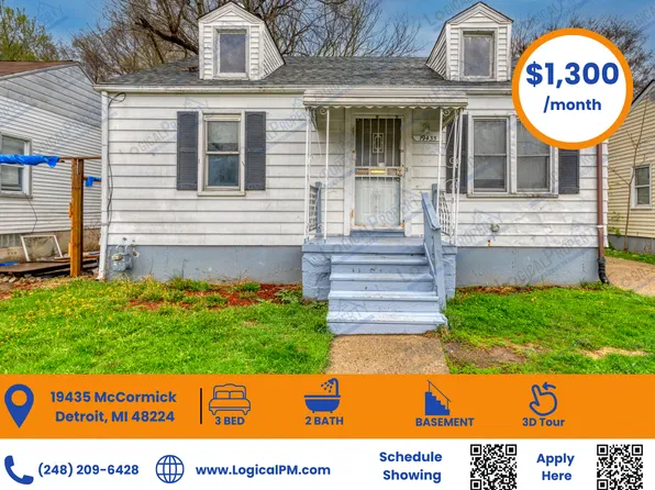 19435 McCormick St, Detroit, MI 48224
