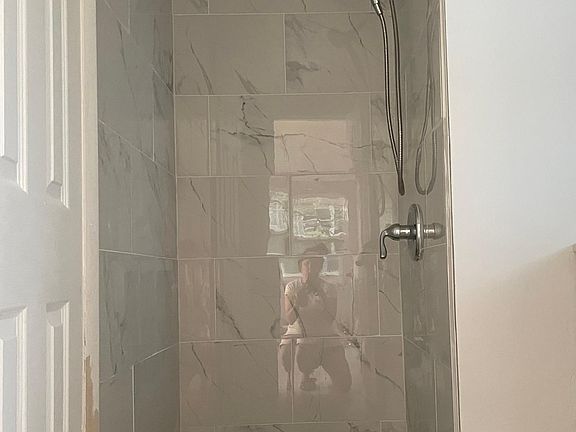 New Walk in shower w/Carrera tile