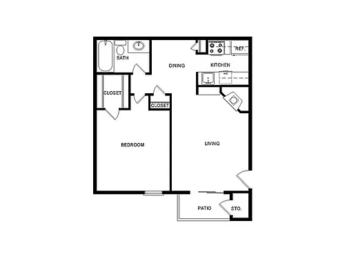 Floor plan Willow