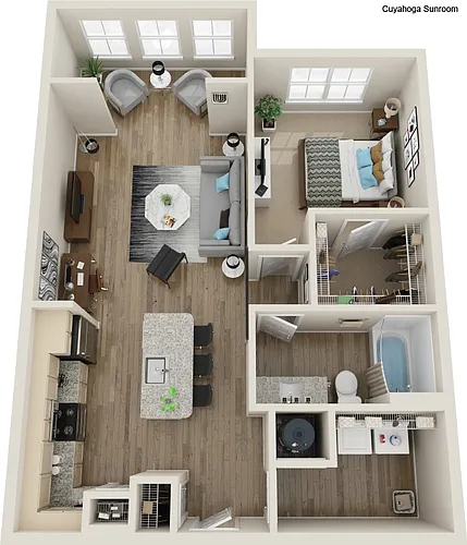 Floor plan Cuyahoga-Sunroom