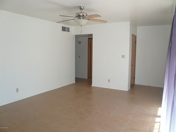 Living room, looking towards hallway