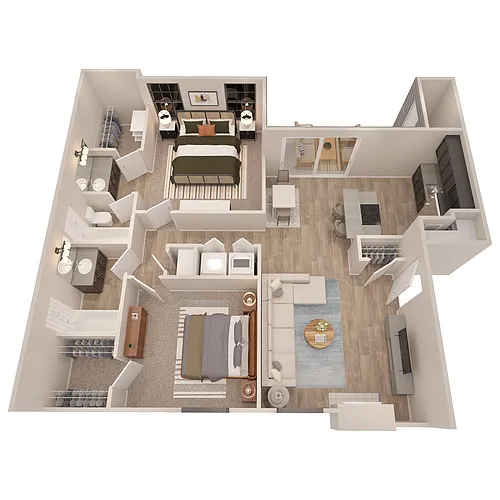 Floor plan Trailside Carter