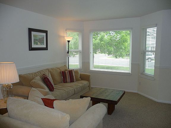 Living Room with Bay Window