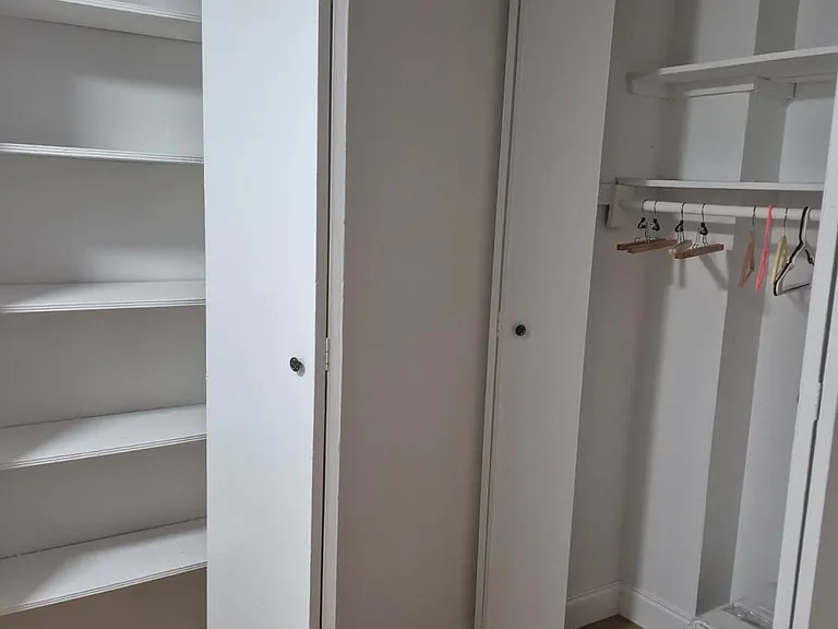 XL closets in living room
