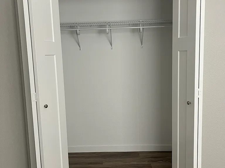 Bi-fold door closets in both bedrooms