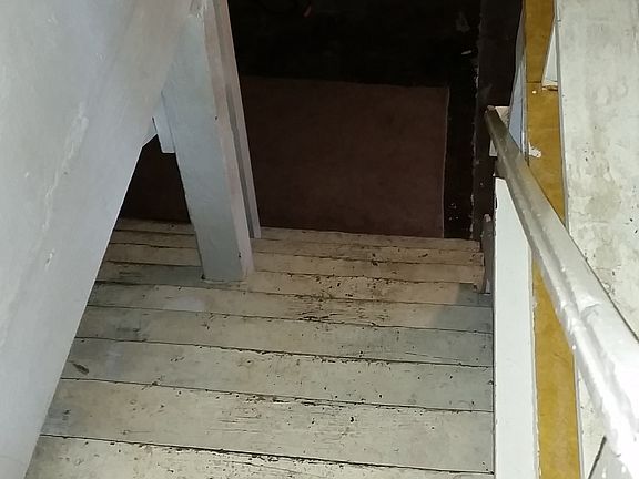 Basement stairs