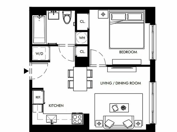 2nd image of 50 Clarkson Ave Penthouse 9